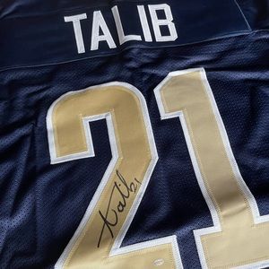 Signed LA Rams Jersey - Aqib Talib #21